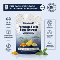 Silentium Fermented Wild Sage Extract — 30 Softgels